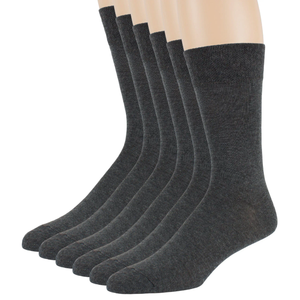 Chaussettes habillées en mélange de coton extensible de qualité supérieure, colorées, au design unique, mi-mollet, confort quotidien - Product Image 1