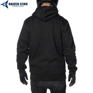 เสื้อฮู้ดกันหนาวน้ำหนักเบา ผลิตจากผ้าโพลีเอสเตอร์/คอตตอนฟลีซ ดีไซน์เรียบง่าย สวมใส่ได้ทั้งชายและหญิง เหมาะสำหรับสตรีทแวร์และเสื้อผ้าเพื่อความปลอดภัย - Product Image 3