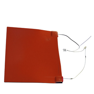 Silicone Rubber Heaters 10"x10" (004)- Heatact <b>Waterproof</b> AC/DC 1-1000V Heating Film Mug with -200 to 260 Temperature Range - Product Image 1