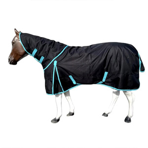 Custom Designed 2025 Winter Waterproof Horse <b>Rug</b> 100% Polyester With Fleece Fill New Year Horse - Product Image 2