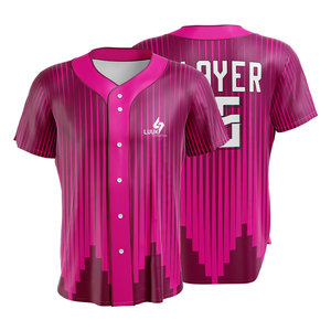 Camiseta de Béisbol para Mujer, Tallas Grandes, Uniforme de Equipo Sublimado, Nombre y Número Personalizados, Ropa Deportiva de Softbol al por Mayor - Product Image 4