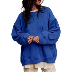 Women's Spandex/Nylon Fabric Plus Size Long Sleeves Breathable Quick Dry Anti-Wrinkle Autumn Winter Wear Sweatshirt - Product Image 2