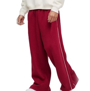 Breathable Acid Wash Gym Flare Wide Leg Men <b>Sweatpants</b> Sun Faded Fleece Blank Baggy Pants Flat Wide <b>Wholesale</b> <b>Flared</b> <b>Sweatpants</b> - Product Image 4