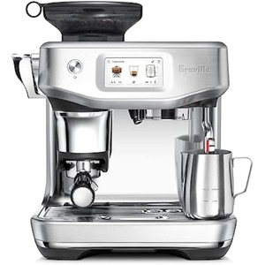 Venta al por mayor: Máquina de café automática de acero inoxidable 2026 Ba/ris/ta para el hogar con molinillo integrado y espumador de leche - Product Image 2