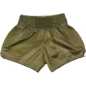 Muay Thai Short <b>Athletic</b> Sportswear Lightweight Comfortable Training Shorts Stretch Quick Dry Breathable Fabric Flexible Fit - Product Image 1