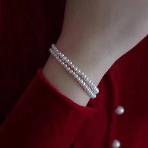 Collier en argent 925 de haute qualité avec perle d'eau douce, sensation de luxe et haut de gamme avec un tempérament de luxe léger - Product Image 2