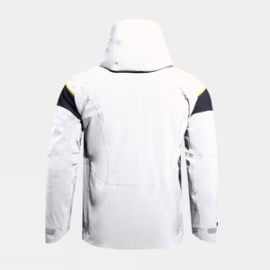 Veste de ski imperméable et coupe-vent pour homme grande taille, personnalisable, avec capuche, fermeture éclair, évacuation de l'humidité, protection UV, idéale pour le snowboard et l'hiver - Product Image 2