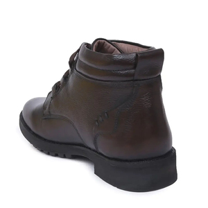 New Hot Sales Genuine Cow Leather Chelsea Boots High <b>Top</b> Zip Fashion British Style Men's Boots - Product Image 3