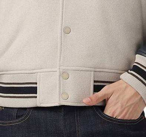 Custom Eagles Team Letterman High Quality Fashion Men's Winter Bomber Varsity Jacket 100% Wool Men's Jackets - Product Image 6