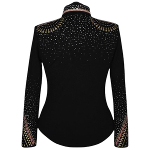 Camisa de Lujo con Pedrería para Exhibición Ecuestre, para Competencias de Vaqueras y Rodeo, Ligera, Ecológica y de Secado Rápido - Product Image 2