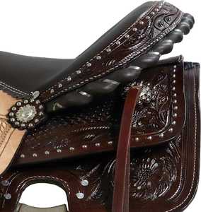 Fourche Western Wade en Fibre de Verre Faite à la Main, Qualité Classique, Personnalisée, en Cuir Premium, pour le Travail au Ranch et l'Équitation - Product Image 3