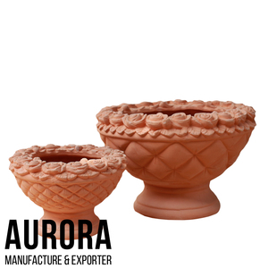 Pots de fleurs en terre cuite vietnamiens personnalisés, pas chers, décorations de jardin, prix raisonnable - Product Image 2