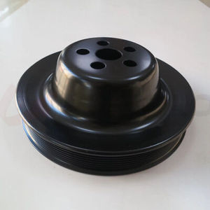 Poulie tendeur noire à nervures, composant de courroie de transmission, neuve, 4943445, pour pièces de moteur diesel Cummins - Product Image 2