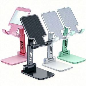 Gift Wholesale Mobile Portable Desktop Folding Business Logo <b>Stand</b> Holder <b>for</b> Phone - Product Image 1