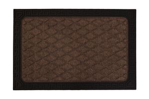 Modern Diamond Design Greeky Mats High Quality <b>Rubber</b> Outdoor Use 40x60cm Factory Wholesale Price - Product Image 4