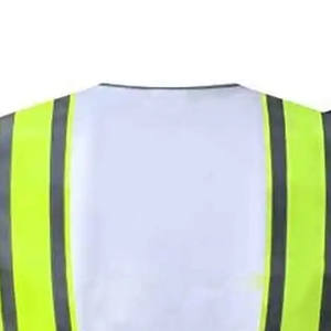 Chaleco de Seguridad para Hombre con Diseño Personalizado 2026, Chaleco Reflectante de Alta Visibilidad con Múltiples Bolsillos para Trabajo - Product Image 4