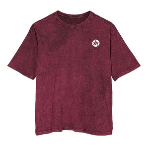 Camiseta de Verano para Hombre, Nuevo Diseño, Manga Corta, Lavado Ácido, Último Diseño, Color Personalizado - Product Image 1