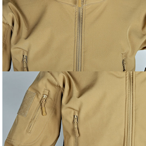 Chaqueta Táctica Softshell de Calidad para Hombre, Impermeable, para Invierno, Senderismo, Caza, Cortavientos, con Capucha Oculta, Técnica de Tejido Sólido - Product Image 2