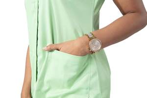 Hospital Operating Room Uniforms Denim Scrubs Jumpsuit for Doctor and <b>Nurse</b> Summer Work Clothes OEM XL Size - Product Image 5