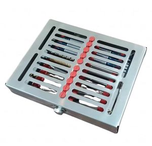 ชุดเครื่องมือทันตกรรมมืออาชีพ สแตนเลสสตีล พร้อมกระจก หัวตรวจ และแหนบ โดย QASIDEN INSTRUMENTS - Product Image 5