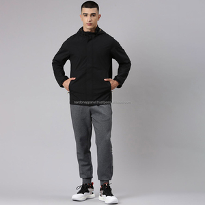 Nardon Apparel Veste coupe-vent à la mode avec logo personnalisé Vestes à capuche d'extérieur légères de sport de haute qualité pour hommes - Product Image 5