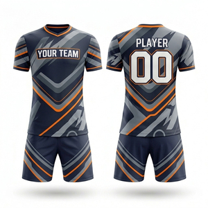 Ensembles de maillots de football personnalisés pour hommes, uniformes de football pour adultes, maillots de football - Product Image 2