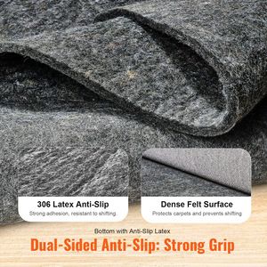 Almohadilla protectora para alfombras de 8 'X 10', pinza para alfombrillas de 0,24 "de grosor para todos los pisos y todos los tipos de pisos - Product Image 3