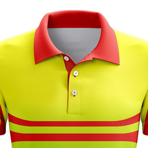 Polo de sport personnalisé pour homme, 100% coton, manches courtes, séchage rapide, respirant, décontracté, vente en gros - Product Image 5