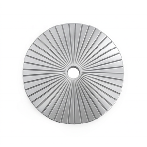 Decorative Brushed Brass Backplate Round <b>Gold</b> Finished Modern Design Furniture <b>Handle</b> Home Office Living Room Dresser Hardware - Product Image 2
