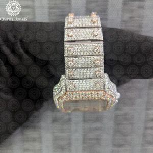 Reloj Charm para Hombre, Caja de Acero Inoxidable, Mecánico Analógico, Cierre Oculto con Botón, Correa de 20 mm, Grosor de 11 mm, Resistente al Agua 10 bar - Product Image 3