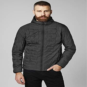 Premium Mens Lightweight Padded Waterproof Breathable Eco-Friendly Anti-UV Hooded PU Fabric Jacket <b>Warm</b> Quilted Winter Coat Full - Product Image 1