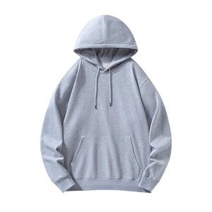 Sudadera con Capucha Ligera de Otoño para Hombre, de Forro Polar, Poliéster/Rayón, con Bolsillo, de Secado Rápido y Transpirable, Corte Regular - Product Image 4