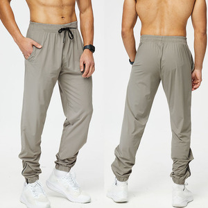 Active Wear Breathable <b>Trousers</b> Custom Sports Soft Fabric <b>Drawstring</b> <b>Men</b> Sweatpants Outdoor Track Pants - Product Image 4