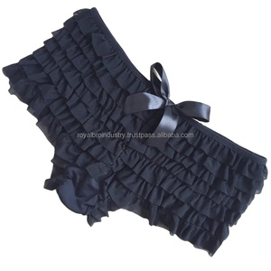 กางเกงในผู้หญิงไซส์ใหญ่แบบเซ็กซี่หลายชั้นผ้าตาข่ายระบายขอบลูกไม้ ไซส์ S-2XL ชุดชั้นในสุดฮอต กางเกงขาสั้นลูกไม้รักษ์โลก - Product Image 5