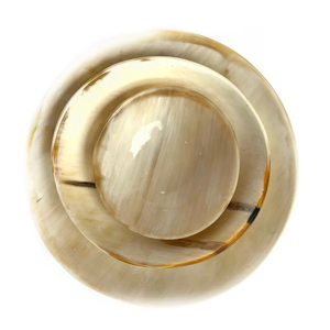 Cuencos de Cuerno Natural con Bordes de Madreperla para Tiendas de Artículos para el Hogar, Utensilios de Cocina, Regalos - Product Image 6
