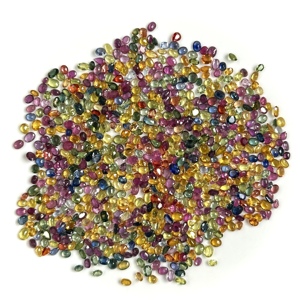 Zafiro Natural Multicolor con Corte Mixto, Colores Excelentes, Brillo Superior, Certificado IGI, para Joyería - Product Image 2