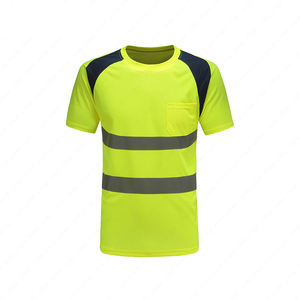 Chaleco de Seguridad Reflectante de Alta Visibilidad, Malla Fluorescente de Poliéster de Secado Rápido, Unisex, Ropa de Trabajo Sublimada, Detección de Agujas - Product Image 5