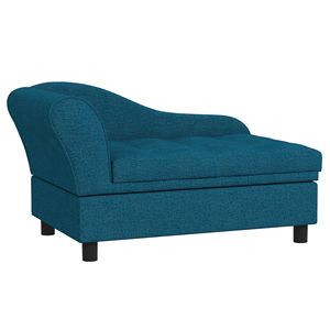Cama para Mascotas en Forma de Donut, Color Azul Marino, con Espacio de Almacenamiento para Mascotas Pequeñas y Medianas - Product Image 1