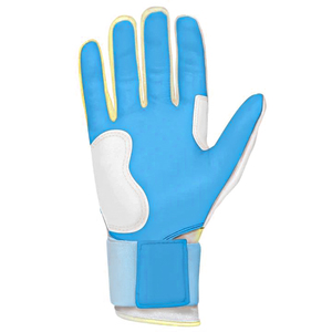 Gants de frappeur de baseball personnalisés pour hommes, paume en cuir respirant, logo personnalisé, gants d'équipe, vente en gros, OEM, ODM, gants de softball - Product Image 5