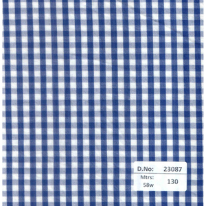 Camisas Escolares de Algodón 100% Transpirables y Ligeras con Encaje, Estilo Liso, Cuadros Gingham Azul y Blanco, para Estudiantes, Venta al por Mayor - Product Image 6