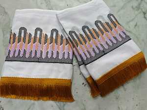 Hot Selling Best Quality Combed Woven Embroidered Anti Pill Voile <b>Fabric</b> Plain Scarf Turban Dress - Product Image 5