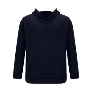 Conjunto de Sudadera con Capucha y Pantalones Deportivos Largos de Algodón con Bolsillos Laterales, Estilo Otoñal, Ropa Casual, Color Morado Sólido, Conjunto de Sudadera con Capucha y Pantalones Deportivos a la Moda - Product Image 5