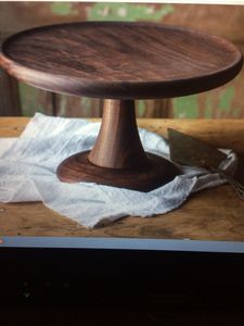 Artisan <b>Crafted</b> Modern & Antique Style Round Wooden Cake Stand with Smooth Edges for Safe Food Serving and Luxury Party Setup - Product Image 4