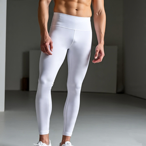 Leggings de compression pour hommes les plus abordables, personnalisables, pour l'entraînement, le yoga et le sport - Product Image 2
