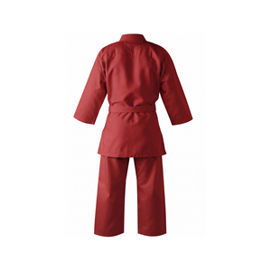 Wholesale Men's <b>Red</b> Judo Gi Uniform Durable Martial Arts Wear Cotton Material <b>Belt</b> Included - Product Image 2