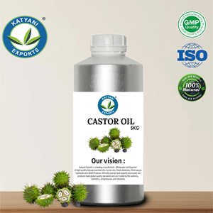 Aceite Portador de Ricino (Ricinus Communis) de Grado Cosmético y Premium, 1 KG, Prensado en Frío, Aroma Suave - Por Katyani Exports - Product Image 5