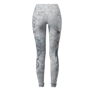 Legging de yoga sans couture taille haute pour femme, séchage rapide, respirant, pour la course et le fitness, avec sublimation - Product Image 2