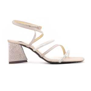 Sandalias de tacón doradas FN5471 Diseño elegante y elegante - Product Image 2