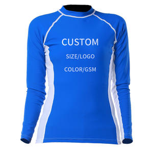 Maillot de bain à manches longues pour femmes, protection UV, pour la natation, le surf et l'entraînement - Product Image 1