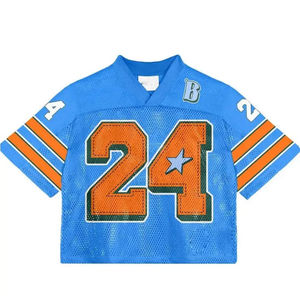 Camiseta de Fútbol Americano Retro Estilo Urbano, Venta al Por Mayor de Fábrica, Camiseta de Rugby Personalizada, Sublimada, de Poliéster - Product Image 6